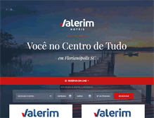 Tablet Screenshot of hotelvalerim.com.br